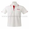 เสื้อโปโล สีขาว บริษัท Mcafee